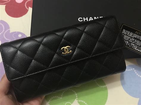 chanel wallet for 2018|Chanel long wallet caviar.